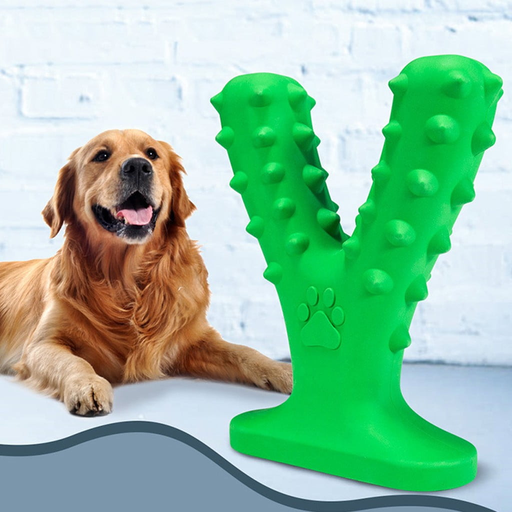 Dog Chew Toys Dog Toothbrush Doggy Brushing Stick For Medium Large