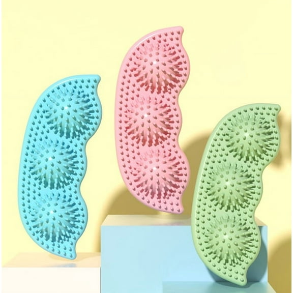 Dog Chew Toys, Pet Dog Molar Stick Pea Shaped Chewing Biting Training Toy Teeth Cleaning Tools, Dog Toys Puppy Toys Teething Pets Dog Chew Toy Puppies Teeth Cleaning Toy(Blue+Green+Pink )