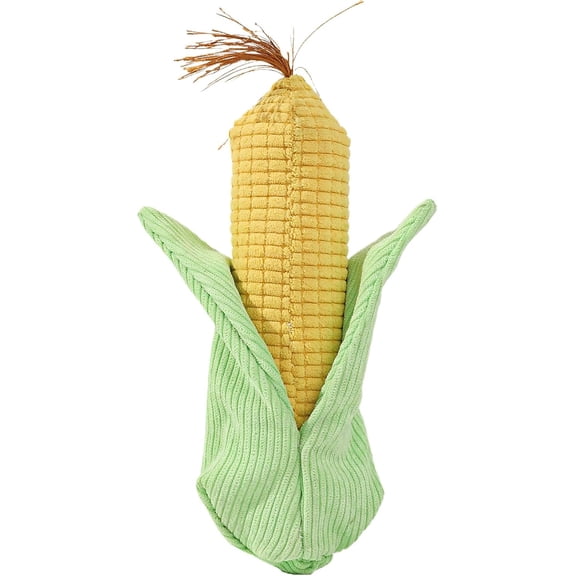 Dog Chew Toys Plush Puppy, Corn Teething | Durable Interactive Plaything, Colorful Pet Accessory, Hygiene Aid with Lightweight Structure for Puppies Dogs Boredom Relief Training Home