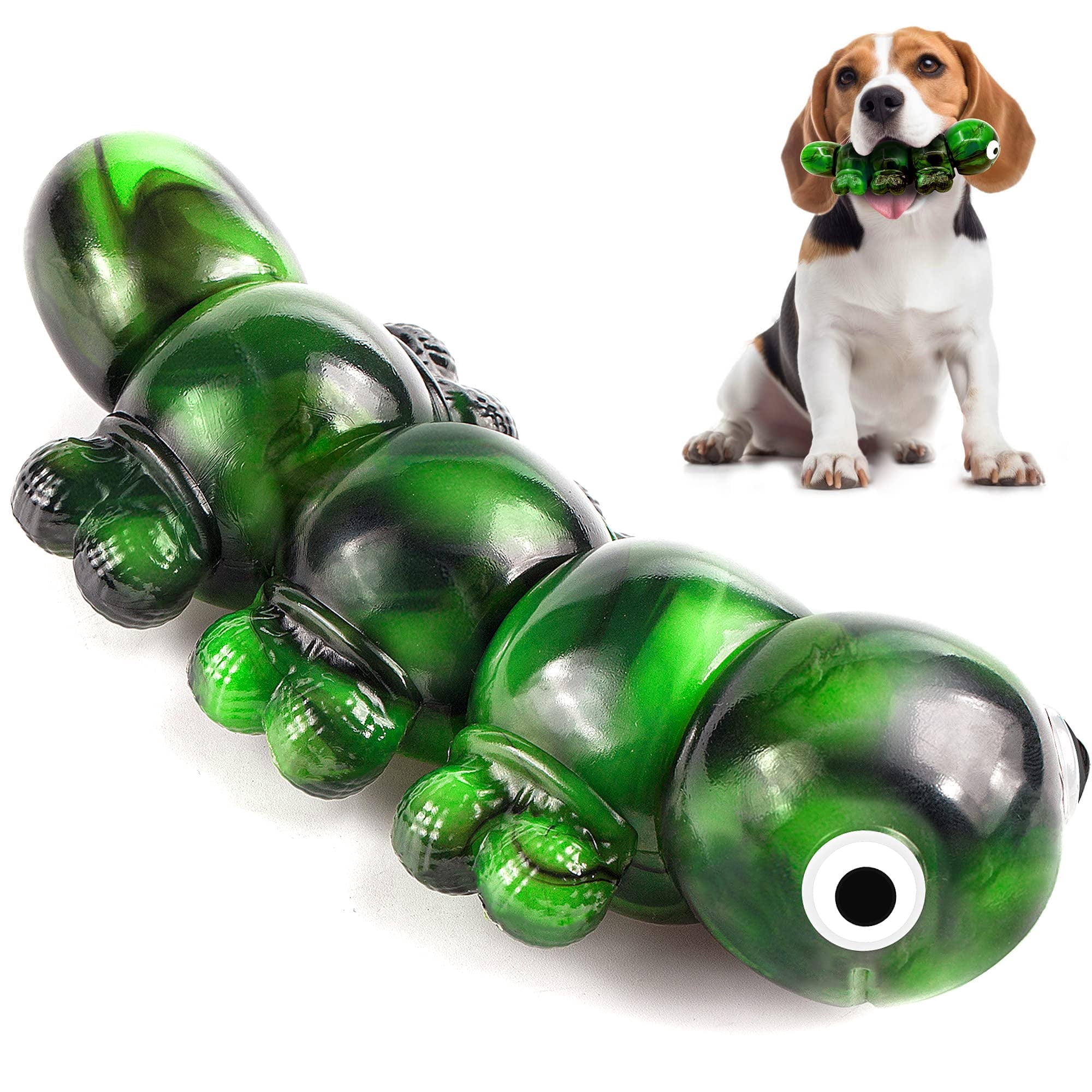 Dog Chew Toys for Aggressive Chewers - Indestructible Dog Toy to Reduce ...