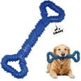 thumbnail image 1 of Dog Chew Toys for Aggressive Chewers, Likaty Indestructible Dog Toy Puppy Chew Teething Toys for Large Medium Small Dogs,Blue, 1 of 7