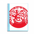 thumbnail image 1 of Dog Chinese New Year Paper Cutting Book Sheet Protectors Portfolio Binder Folder, 1 of 3