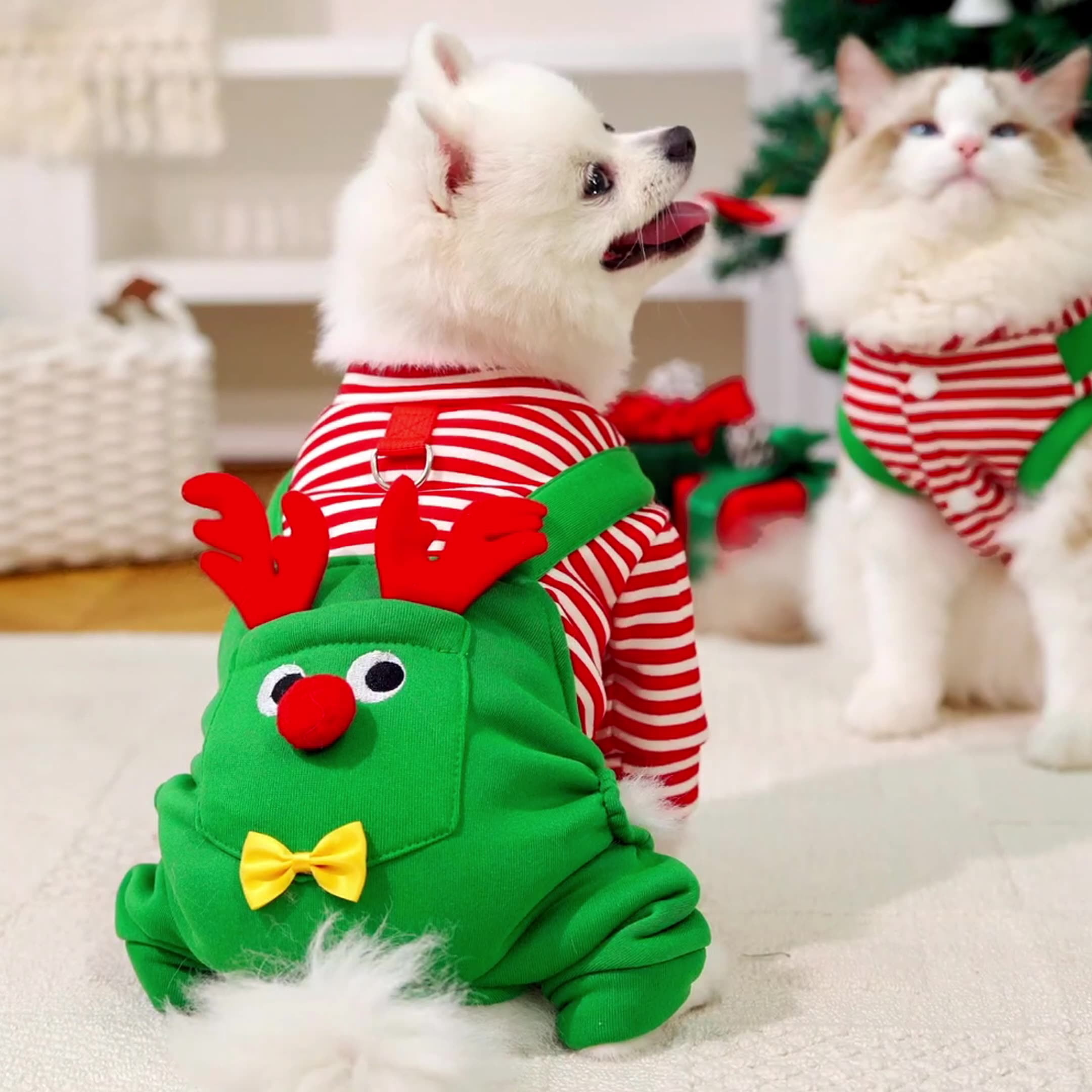 Dog Christmas Costume - Cute Christmas Pet Costume for Pets | Holiday ...