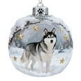 thumbnail image 1 of Dog Christmas Ornaments 12 Styles 2D Acrylic Dog Theme Ornament Set Shatterproof Christmas Tree De Cor For Dog Lovers Hangs 7x7x0.2cm, 1 of 3