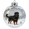 thumbnail image 1 of Dog Christmas Ornaments 12 Styles 2D Acrylic Dog Theme Ornament Set Shatterproof Christmas Tree De Cor For Dog Lovers Hangs 7x7x0.2cm, 1 of 3