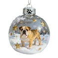 thumbnail image 1 of Dog Christmas Ornaments 12 Styles 2D Acrylic Dog Theme Ornament Set Shatterproof Christmas Tree De Cor For Dog Lovers Hangs 7x7x0.2cm, 1 of 3