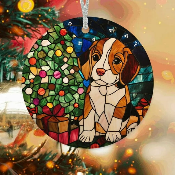 Dog Christmas Ornaments, Dog Ornament, Dog Christmas Décor, Xmas Decorations rMyd5R