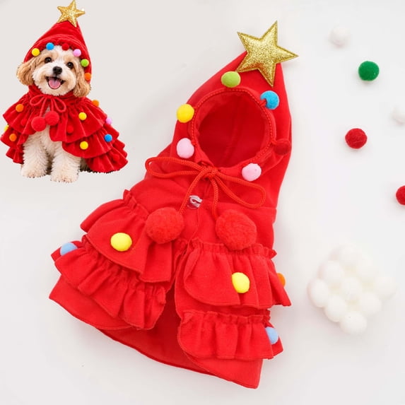 Dog Christmas Outfit, Holiday Clothes for Dogs and Cats, Christmas ...