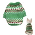 thumbnail image 1 of Dog Christmas Sweater Festive Cozy Warm Knit Turtleneck Puppy Pullover for Small Medium Dogs Winter Dog Clothes Pet Clothes Cold Weather, 1 of 9
