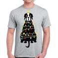 thumbnail image 1 of Dog Christmas Xmas Tree Shirt for Men Tshirt Christmas Party - S M L XL 2XL 3XL 4XL 5XL Xmas Graphic Tee - T-Shirt Christmas Holiday Mens Gift, 1 of 2