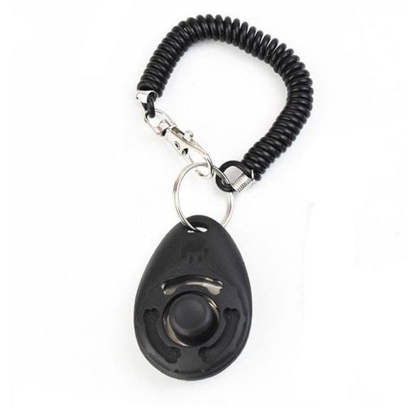 Dog Clicker for Training, 6 Pack Dog Training Clicker, Pet Training Clicker, Perfect for Dog Cat Puppies Behavioral Training (Black)