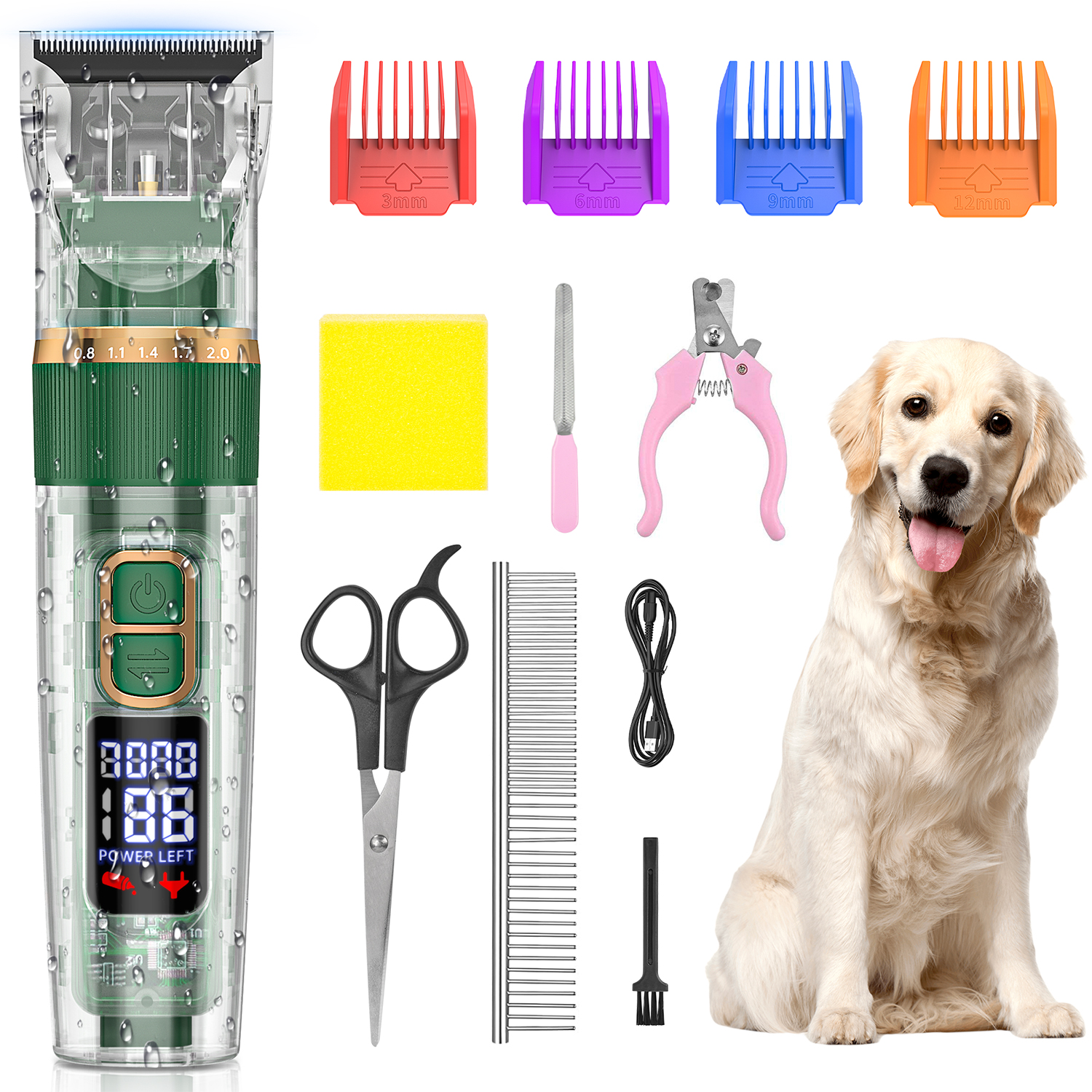 Wahl Pet Pro+, Heavy Duty Low Noise Quiet Dog Clipper 9315