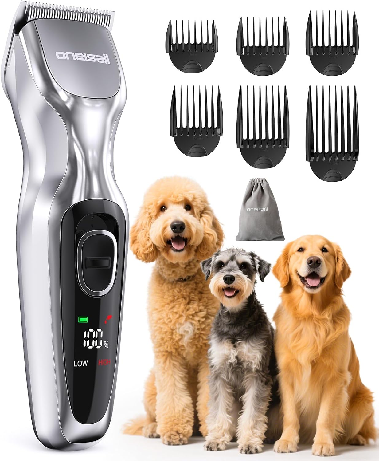 Illustration of Pet Grooming Accessory Cordless Clippers