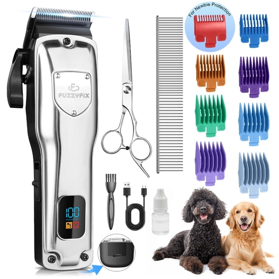 Professional Low Noise Cordless Dog Grooming Clippers Supplies Kit