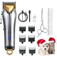 thumbnail image 1 of Dog Clippers for Thick Heavy Coats, Low Noise Rechargeable Cordless Pet Shaver with Stainless Steel Blade, 1 of 5