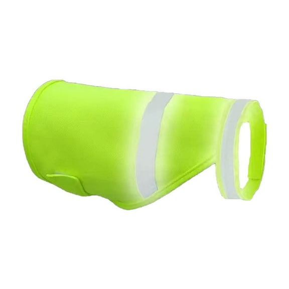 Dog Clothes Big Dog Night Reflective Safety Clothing Pet Breathable Vest, High-Visibility Outdoor Pet Apparel With Adjustable Stickers, Perfect For Hiking, Hunting, Walking, S/M/L