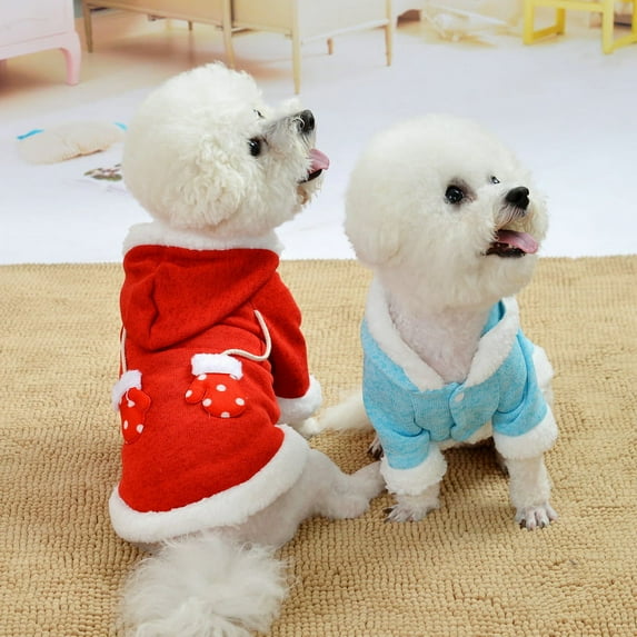 Dog Clothes, Cat Clothes, Winter Hoodie Sweater for Christmas Winter, Cute Warm Soft Pet Dog Puppy Fashion Costume Cosplay Dress Up