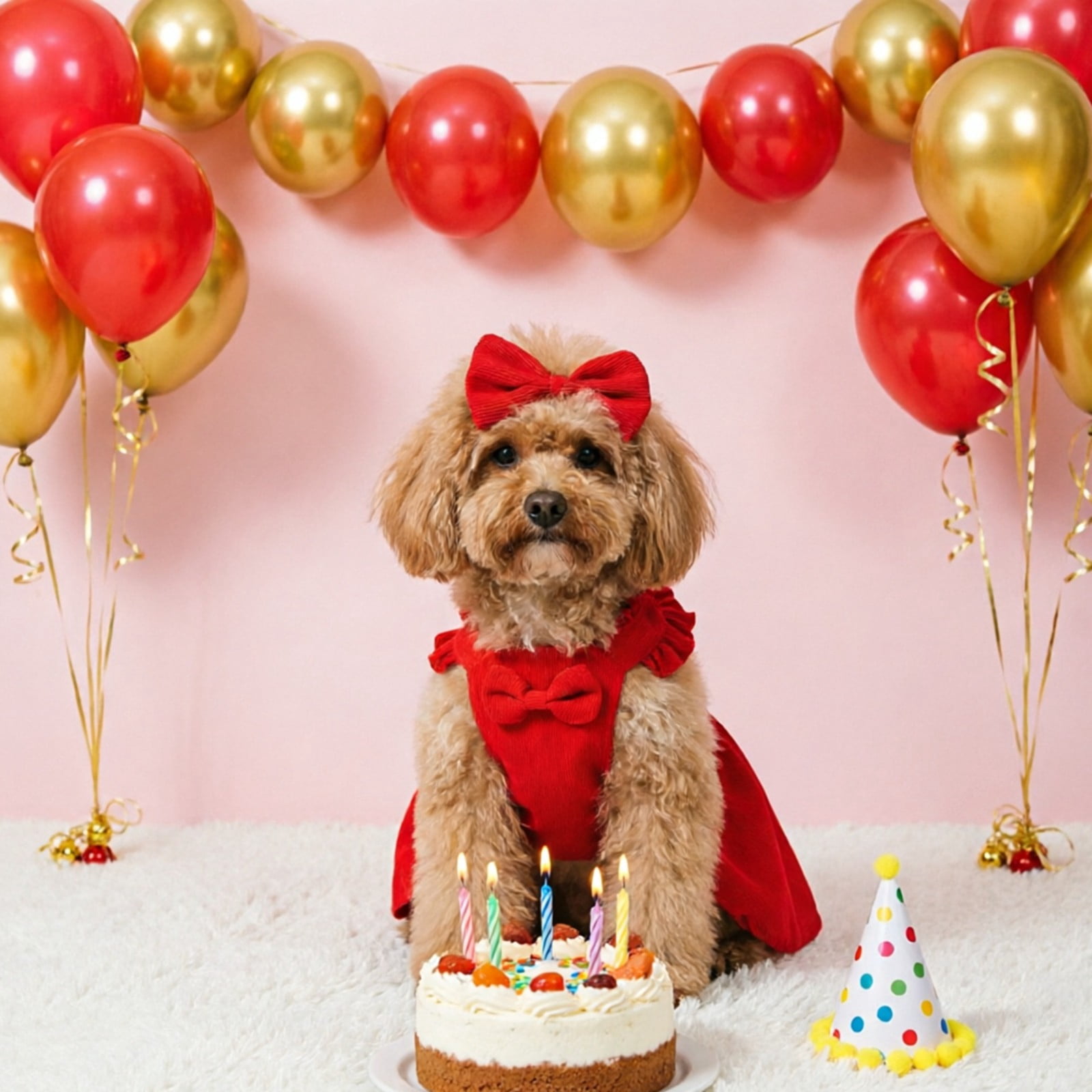 dog party wear dress C'Mimi Designer Blue Shimmering Dog Party Dress | Poshdoglife.com