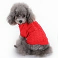 thumbnail image 1 of Dog Clothes Dogs Sweater Soft Puppies Clothing Winter Puppy Sweaters Outfit for Dogs Cat ApparelOutfits (Red,S), 1 of 7