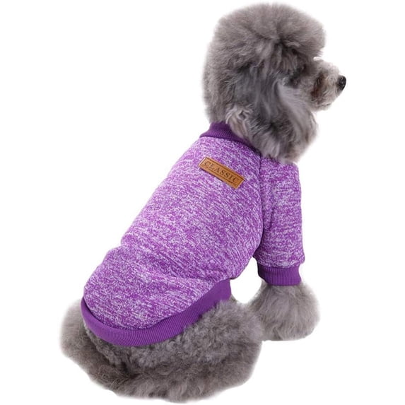 Dog Clothes Dogs Sweater Soft Puppies Clothing Winter Puppy Sweaters Warm Outfit for Dogs Small XXS XS Cat Apparel