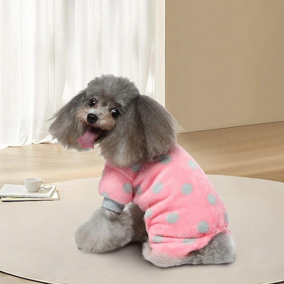 Dog Clothes Pet Dog Clothing Home Clothing Pet Clothing Pajamas Plush Pet Clothing Fall Dog Pajamas Bathrobe