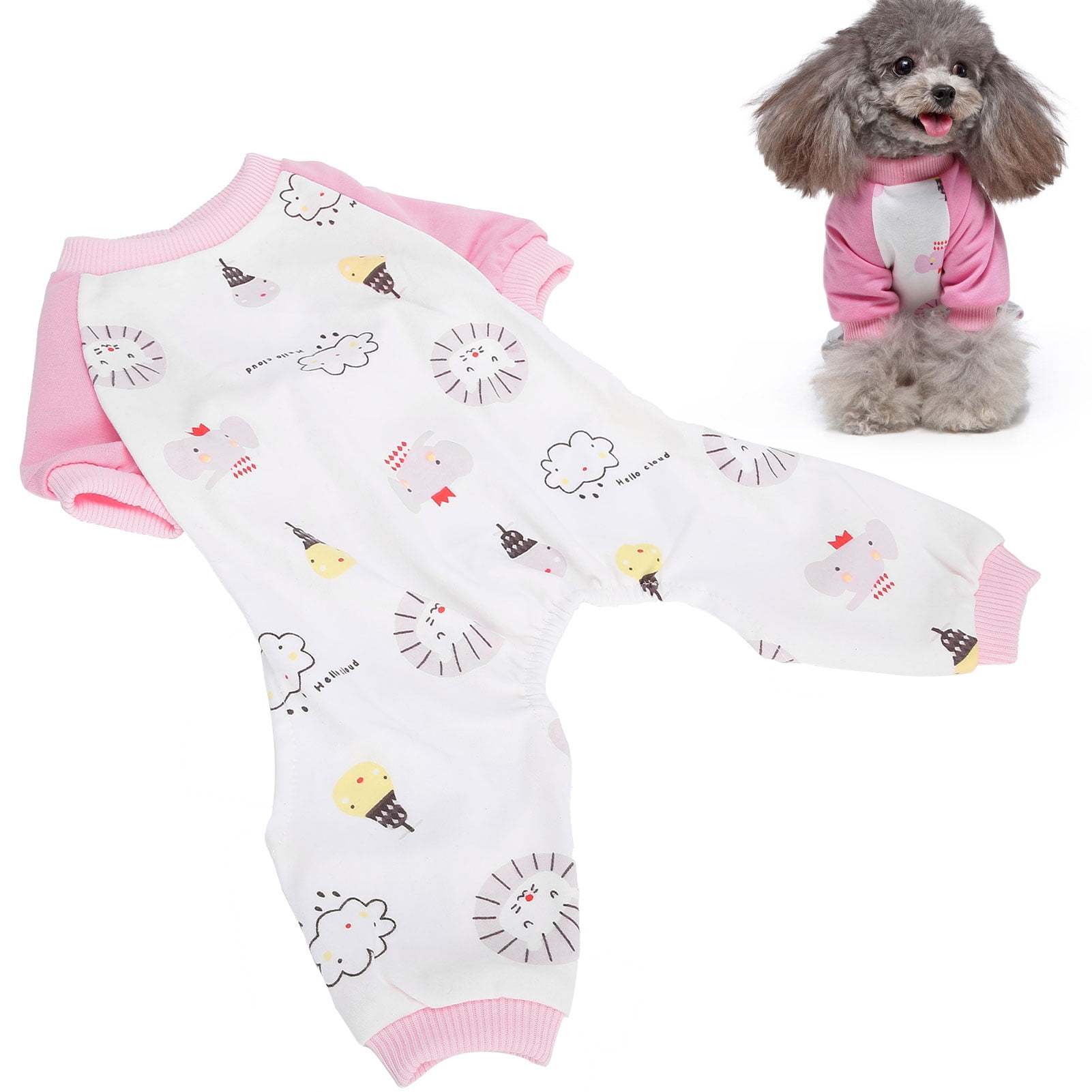 Dog Clothes Polyester Pet Bodysuits Summer Dog Clothes Spring Summer