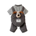 thumbnail image 1 of Dog Clothes for Small Dogs Dog Winter Clothes Quilted Thickened Small Dog Winter Coat 3D Cartoon Design Small Puppy Clothes Pet Overalls for Cold Winter Daily Wear Xl 1 Pack, 1 of 3