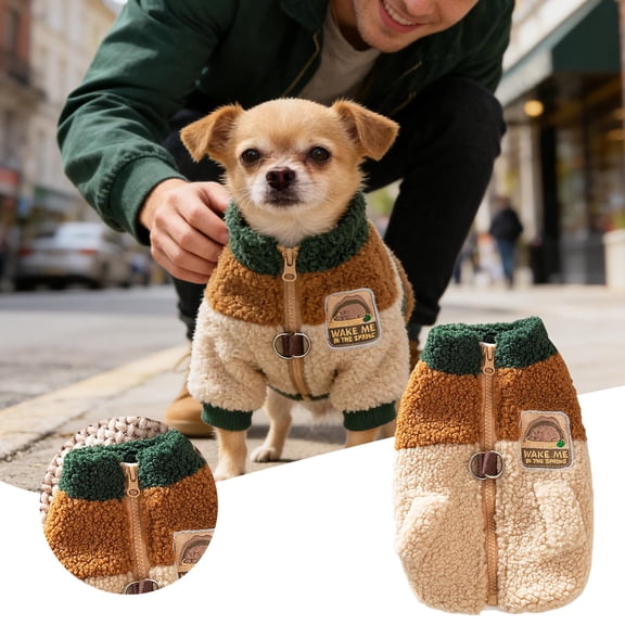Dog Clothes, Soft and Machine Washable, Pet Clothing, Dog Jumper, for Parade, Festive Show, Photography, Family Reunions, Autumn and Winter, Walk, Travel, Camping