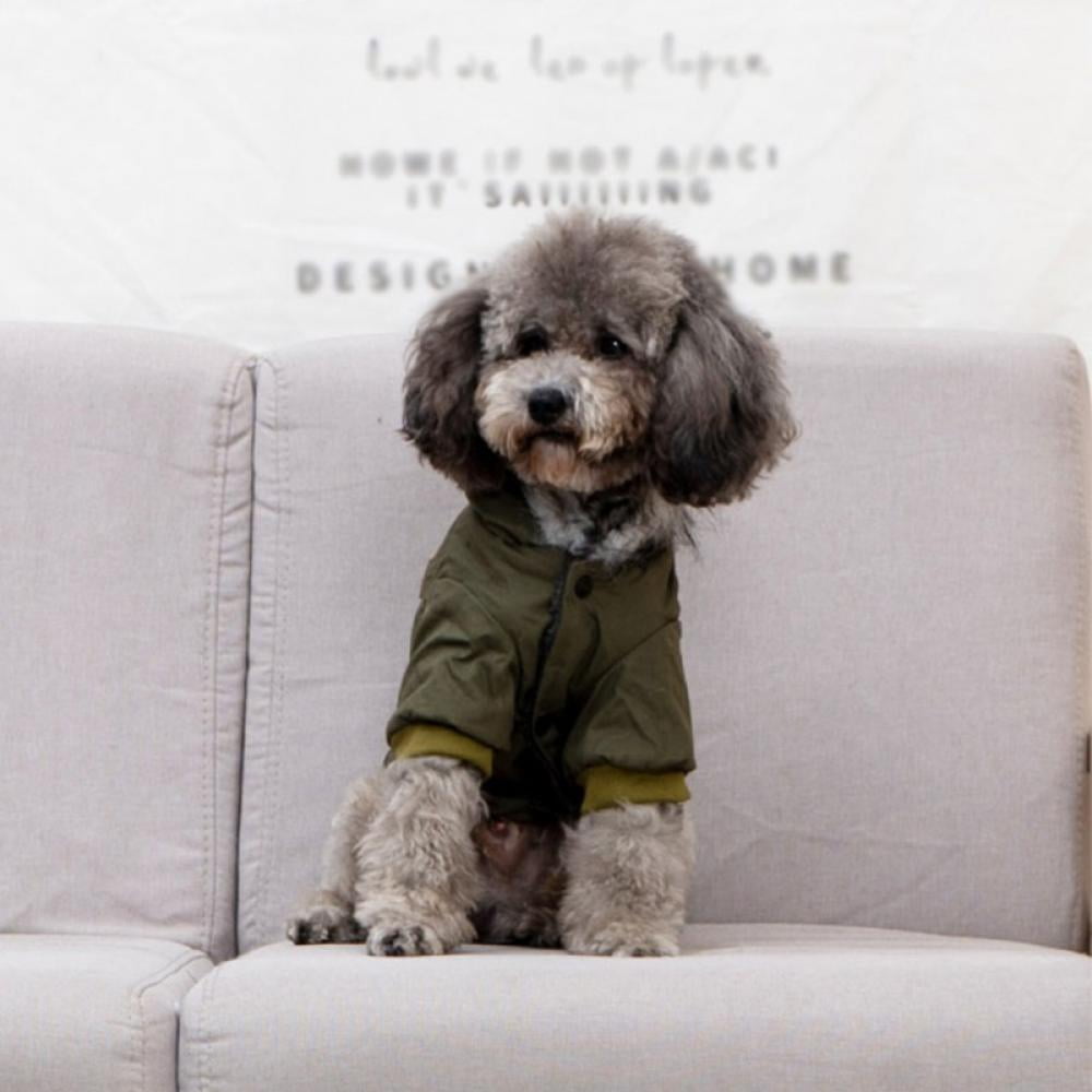 Dog Clothes Winter Puppy Pet Dog Coat Jacket for Small Medium Dogs Thicken Warm Hooded Pets Clothing Walmart