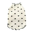 thumbnail image 1 of Dog Clothes for Small Medium Dogs Cats Summer Fall Heart Print Puppy Shirt Stretchable Long Sleeve Pet Outfits, 1 of 8