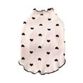 thumbnail image 1 of Dog Clothes for Small Medium Dogs Cats Summer Fall Heart Print Puppy Shirt Stretchable Long Sleeve Pet Outfits, 1 of 8