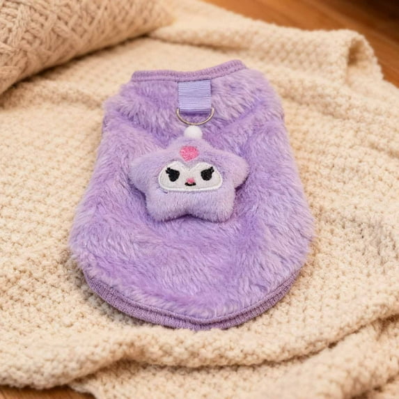 Dog Clothes for Small Medium Dogs with Leash Hole, Winter Pet Outfit ...