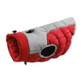 thumbnail image 1 of Dog Coat, Dog Cotton Vest Reflective Dog Cold Weather Coats with Built in Harness Waterproof Windproof Dog Snow Jacket Clothes with Zipper,Red(Chest Circumference30.7"), 1 of 7