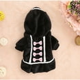 thumbnail image 1 of Dog Coat Jacket Pet Supplies Clothes Winter Apparel Puppy Costume BK/M, 1 of 2