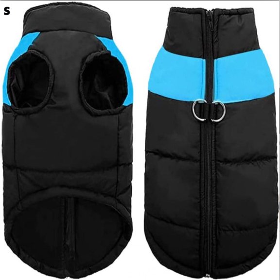 Dog Coat Winter Jacket, Dog Jacket Waterproof Jacket, Pet Dog Warm Coat, Pet Clothes, Lined Chest Protector Dog Puppy Clothes Vest Pet Padded Vest Sarapandan
