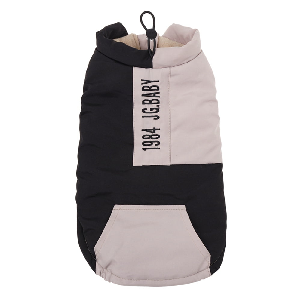 Dog Cold Weather Coats Cozy Windproof Winter Dog Jacket, Thick Padded Warm Coat for Small