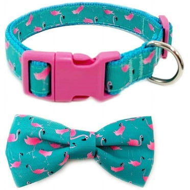 Dog Collar Bow Tie Soft Adjustable Bow tie Dog Collars for Small Dogs