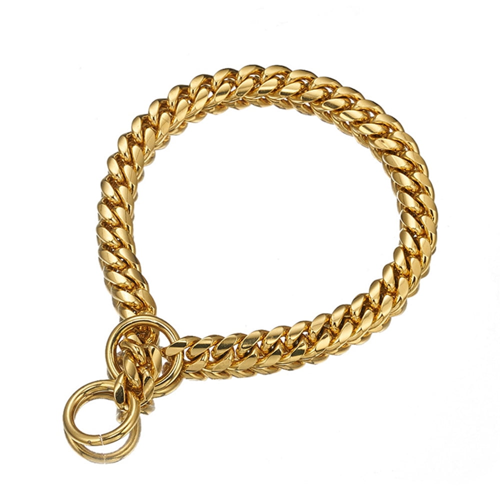 Dog Collar Cuban Link Dog Chain Metal Dog Chain Collars Dog Cuban Link