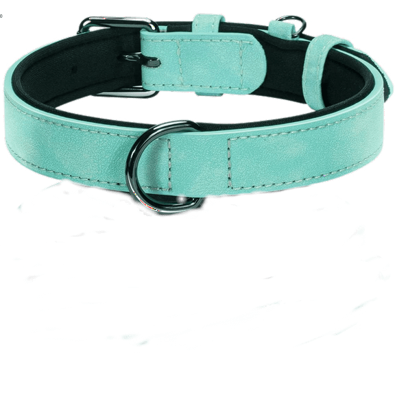 Dog Collar, Heavy Duty Adjustable Weatherproof Dog Collar, 360 Full Surround Super Soft Neoprene Liner, Comfortable Durable Pet Collar for Small and Medium Dogs (Length 2*45cm/0.7*17.7 inches)