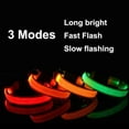thumbnail image 1 of Dog Collar, Rechargeable USB LED Pet Dog Glow Collar, Adjustable Pet Collar, Night-Safety Flash Light-Up for Dog Collar, 1 of 7