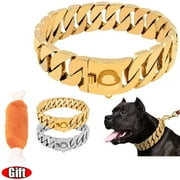 Dog Collar Wide Cuban Link Dog Collar Chain Collar Dog Chain