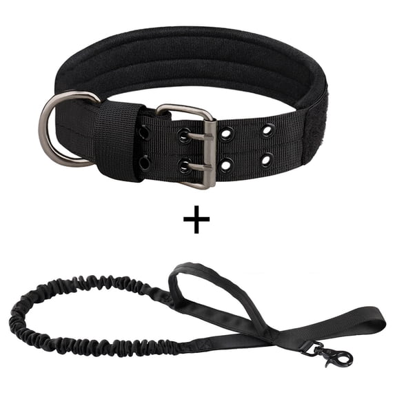 Dog Collar and Leash Set | Heavy Duty Dog Collar Dog Collar for Training | for Medium and Large Dogs