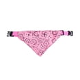thumbnail image 1 of Dog Collar for Small Dogs Quick Release Dog Collar Quick Release Buckle Pink Adjustable One Size Small Dog Bandana Collar Single Pack, 1 of 2