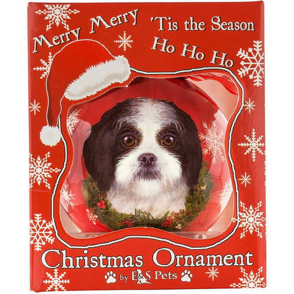 Dog Collection Decorative Shatterproof Christmas Ball Ornament