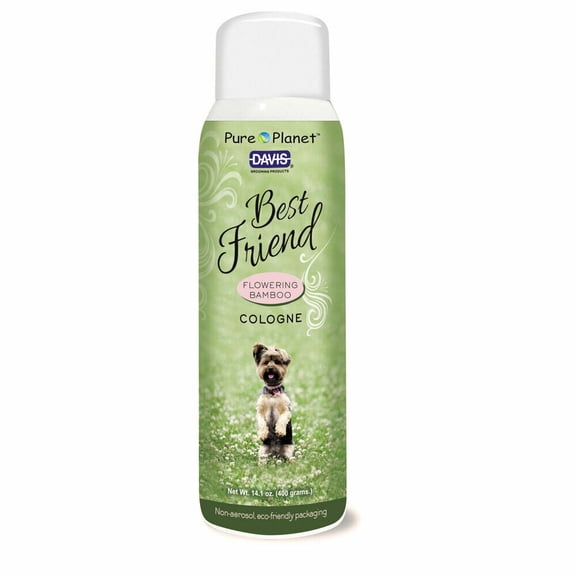 Dog Cologne Eco Friendly Mist Spray Quick Drying Long Lasting Choose Scent 14oz (Flowering Bamboo)