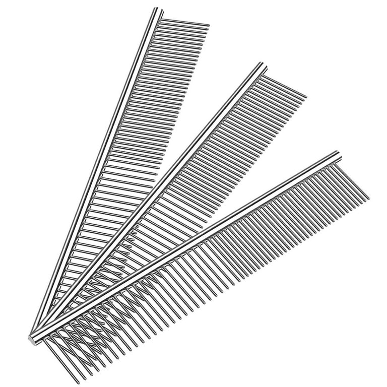 Dog clearance metal comb