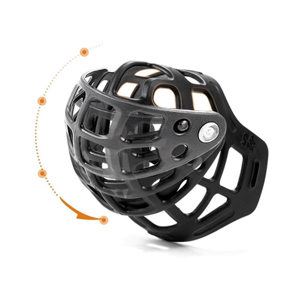 Dog Comfy Breathable Basket Muzzle Guard Against Biting And Barking Medium And Large Dog Mask Anti-barking Muzzle Dogs Supplies