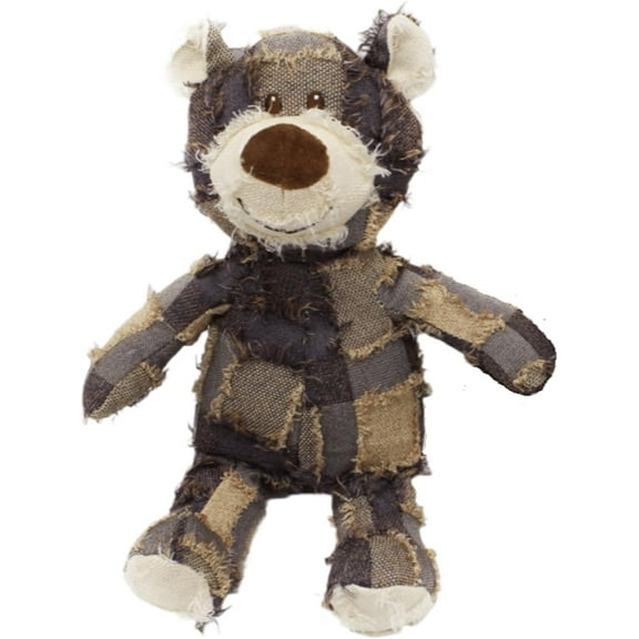 Dog Companion For Heavy Chewers- 2024 New Indestructible Robust Bear Dog Toy, Resistant Squeaky Dog Toys For Heavy Chewers , Unbreakable Stuffed Plush Dog Toys For Aggressive Chewers (D-Purple)