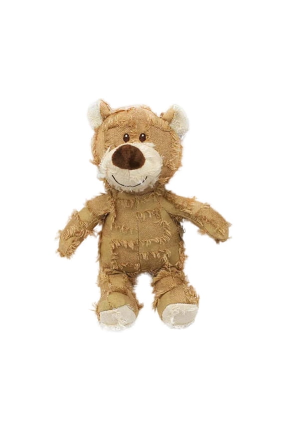 Dog Companion for Heavy Chewers- Indestructible Robust Bear Dog Toy, Resistant Squeaky Dog Toys for Heavy Chewers, Unbreakable Stuffed Plush Dog Toys for Aggressive Chewers