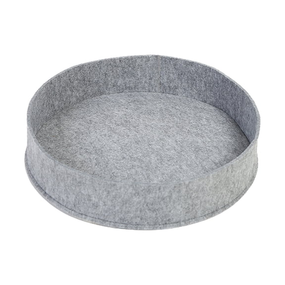 Dog Cool Bed with Comfortable Straw Pad Washable Beds with Removable Mat for Cats 5 Colors